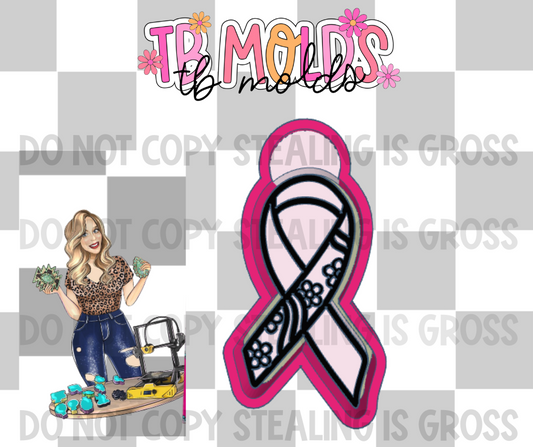 Groovy awareness ribbon