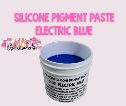 Electric Blue Silicone Pigment Paste