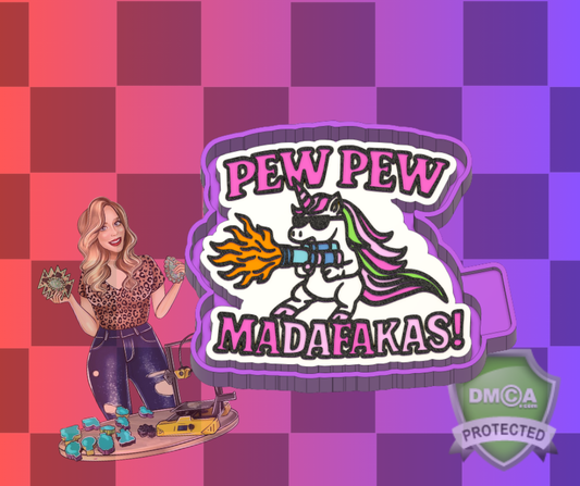 Pew pew unicorn