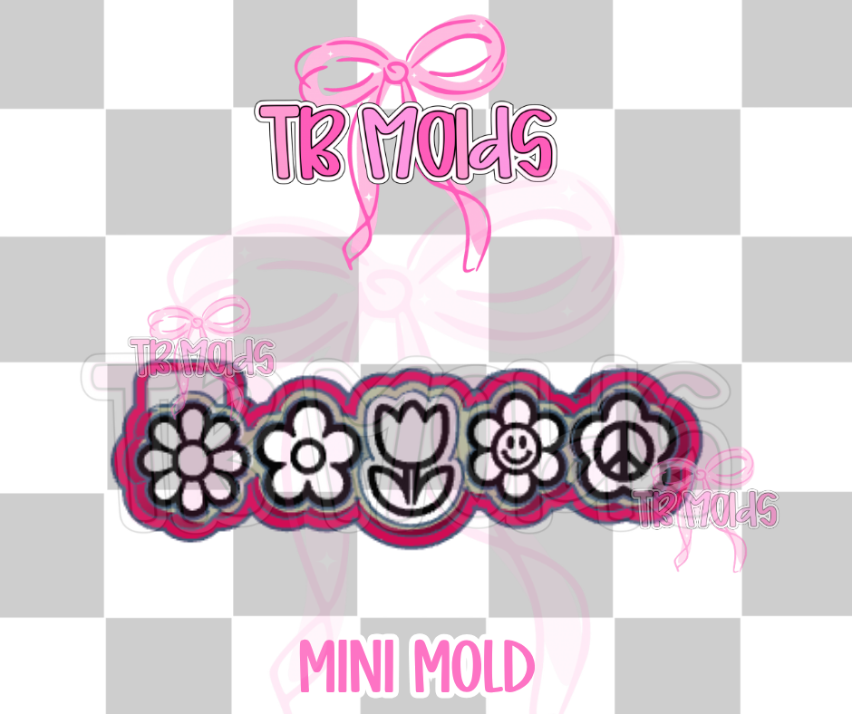 Mini Mold-flower power