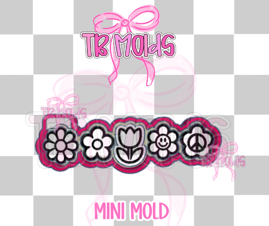 Mini Mold-flower power