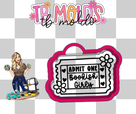 Bookish girly ticket