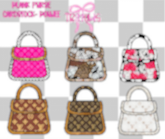 Blank Purse- TB MOLDS mixed grab bag cardstock