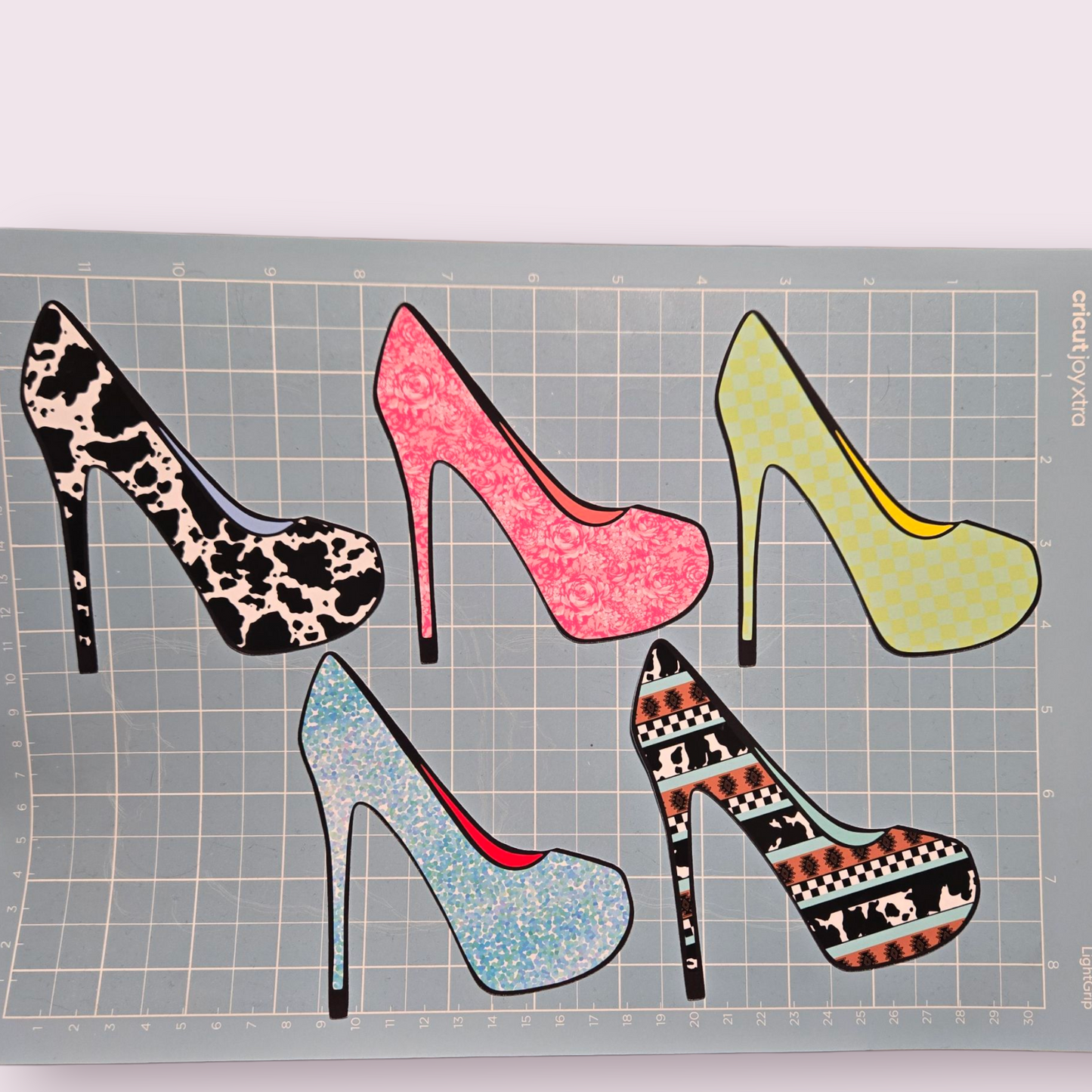 Glossy High Heel cardstock MR CARDSTOCK mixed grab bag
