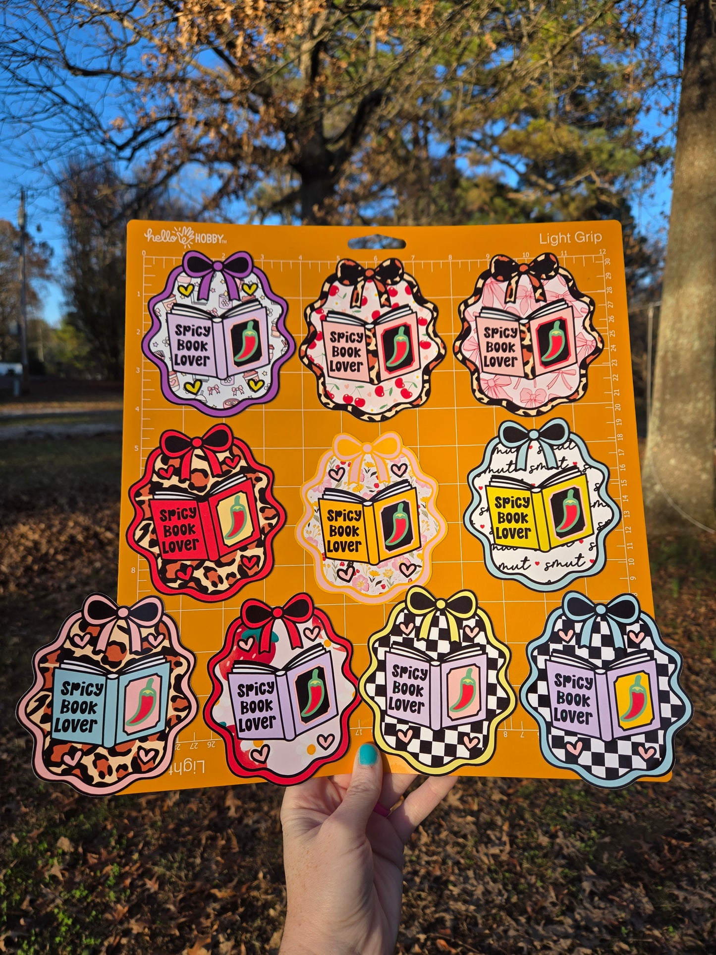 Spicy Book Lover TB MOLDS mixed grab bag cardstock