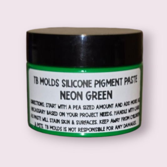 Neon Green Silicone Pigment Paste