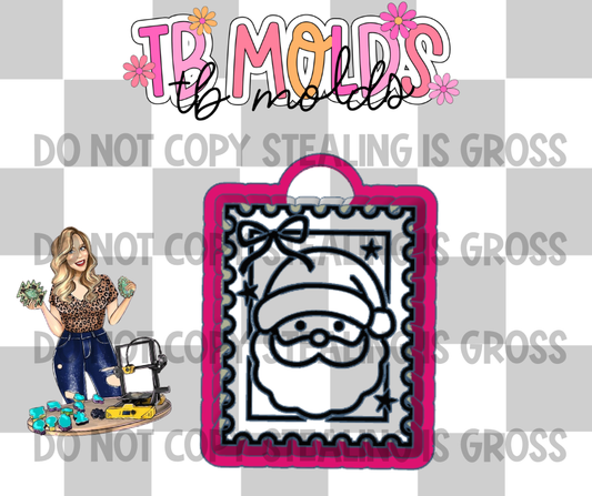 Santa stamp