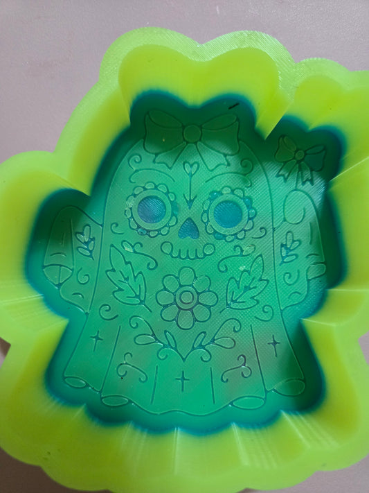 B GRADE sugar skull ghost