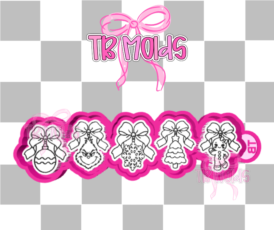 Mini Mold-Christmas Charms