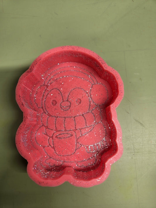 DESTASH penguin with cocoa