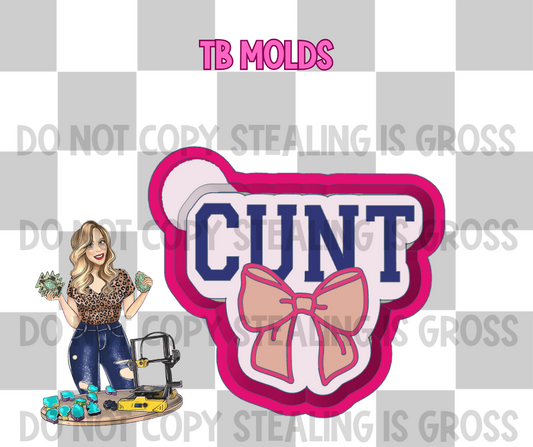 Cunt with bow