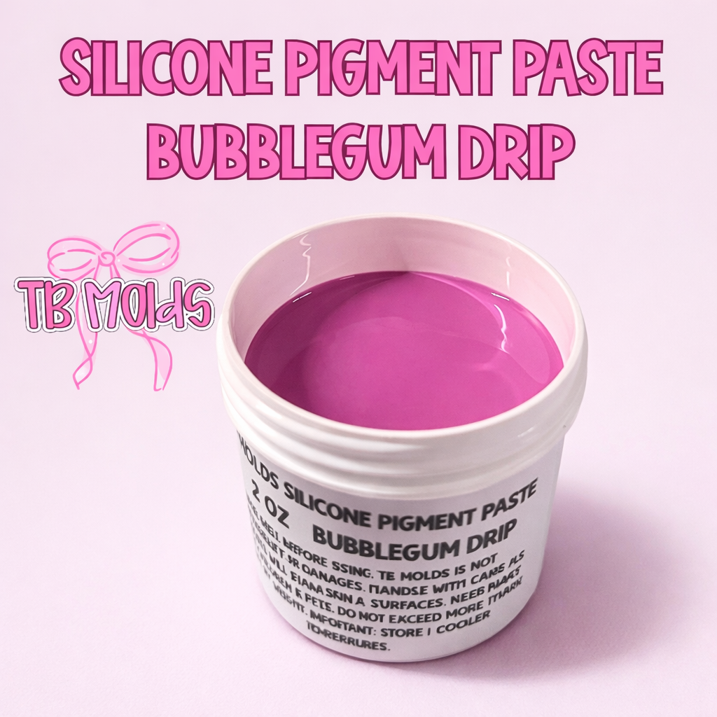 Bubblegum drip Silicone Pigment Paste