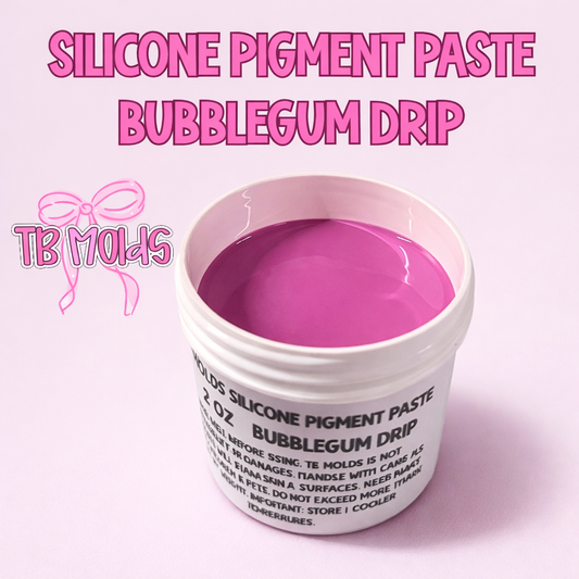 Bubblegum drip Silicone Pigment Paste