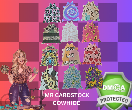 Cowhide cardstock MR CARDSTOCK