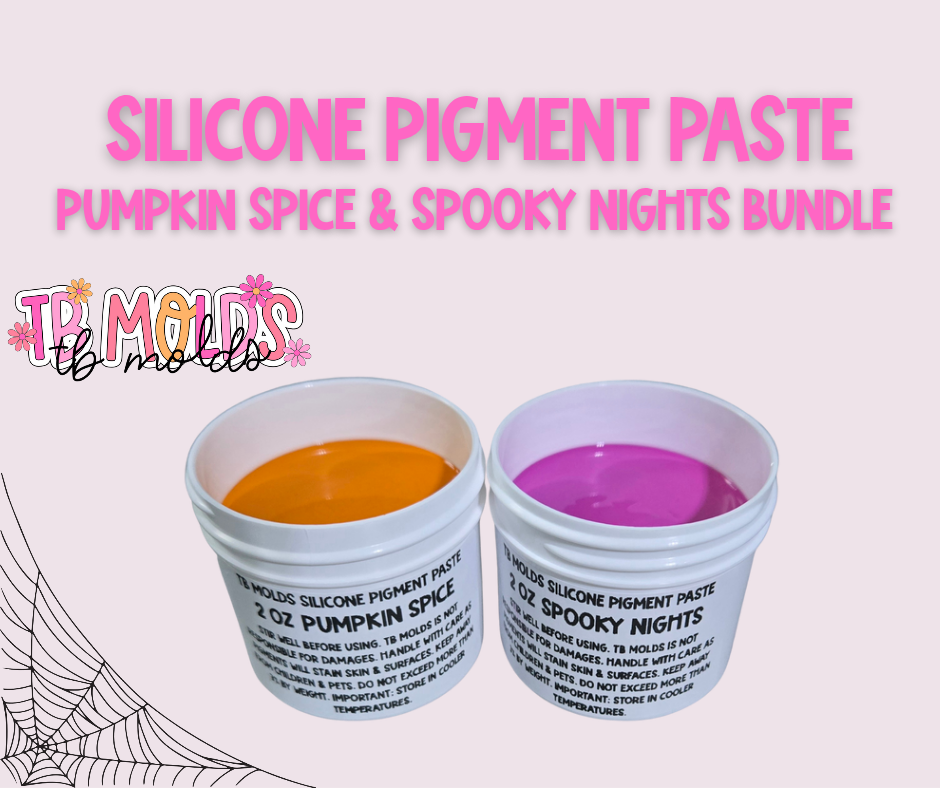 Pumpkin Spice & Spooky Nights Silicone Rubber Pigment Bundle