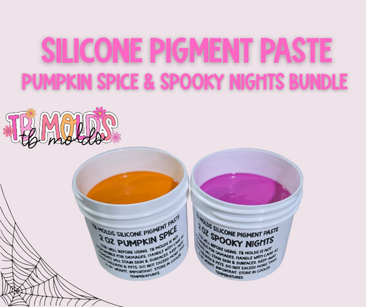 Pumpkin Spice & Spooky Nights Silicone Rubber Pigment Bundle