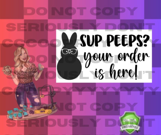Sup peeps LABEL